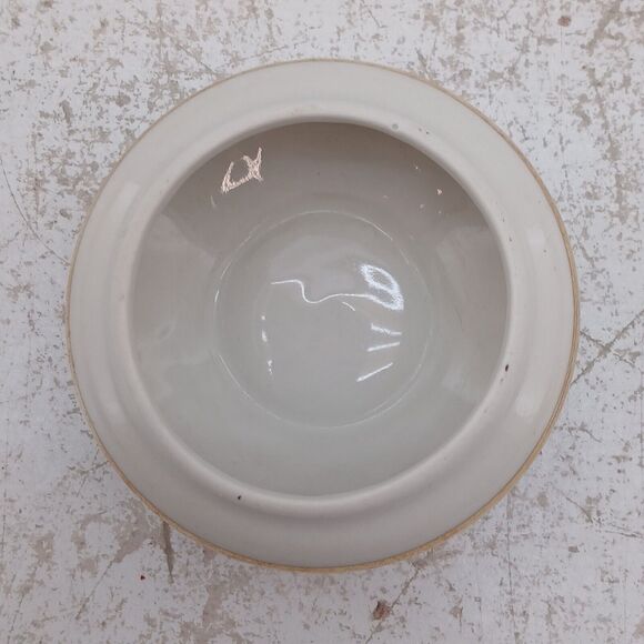 Vintage Porcelain Round Trinket Box JWK Josef Kuba Western Germany w/ Gold Trim - Picture 8 of 13